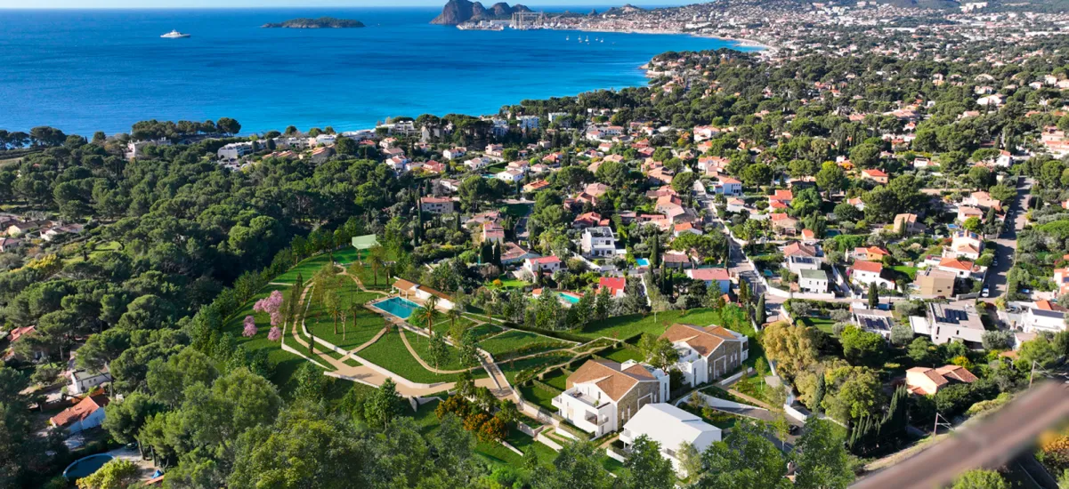 La Ciotat domaine privé au Baguier avec piscine et vue mer
