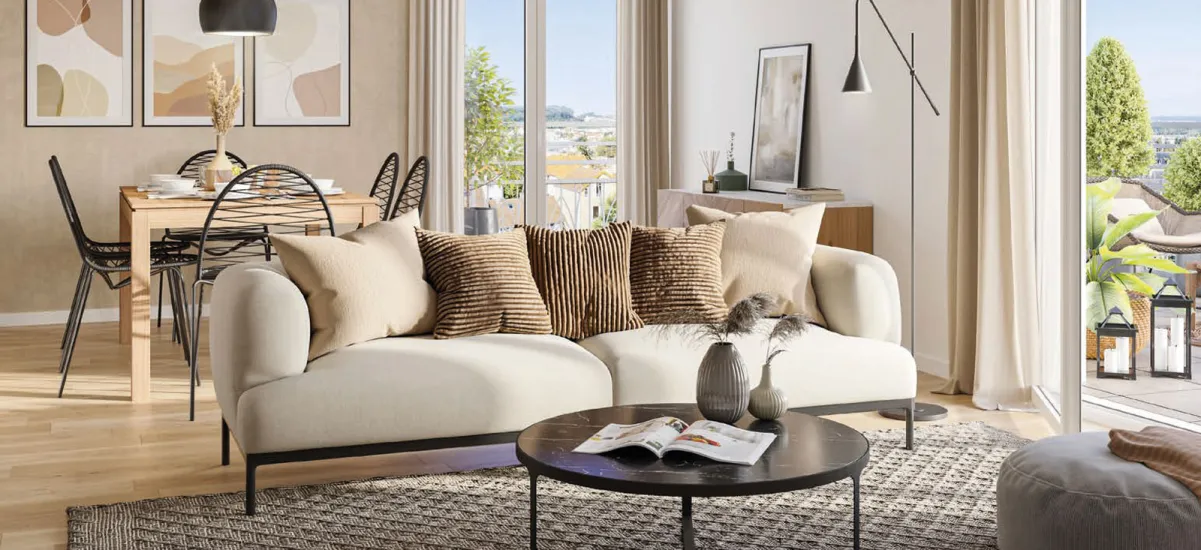 La Courneuve à deux pas du métro 7 et du tramway T1