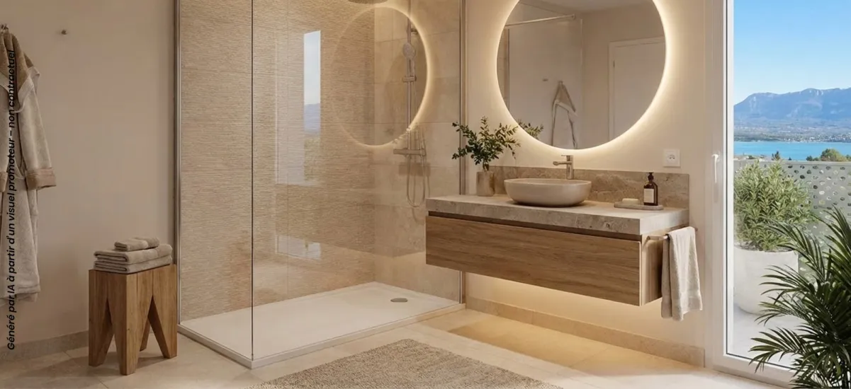 La Motte-Servolex vues sur le lac