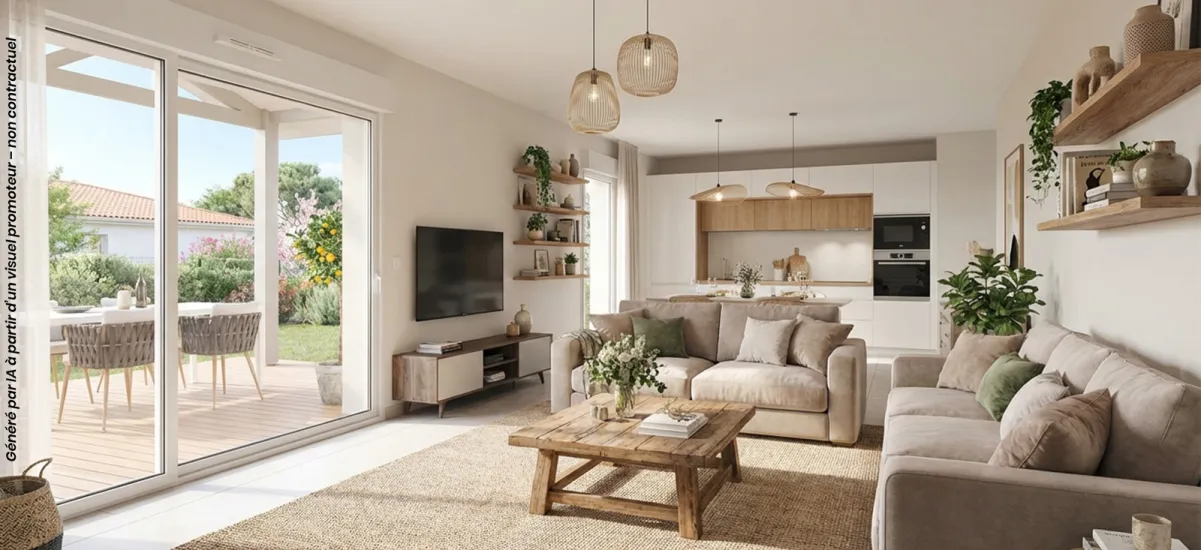 La Teich adresse d’exception à 3.5 km de la plage du Teich