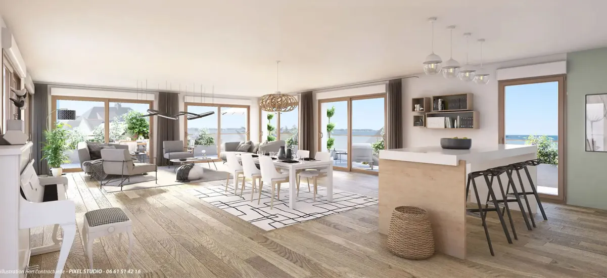 La Turballe face à la Plage des Bretons