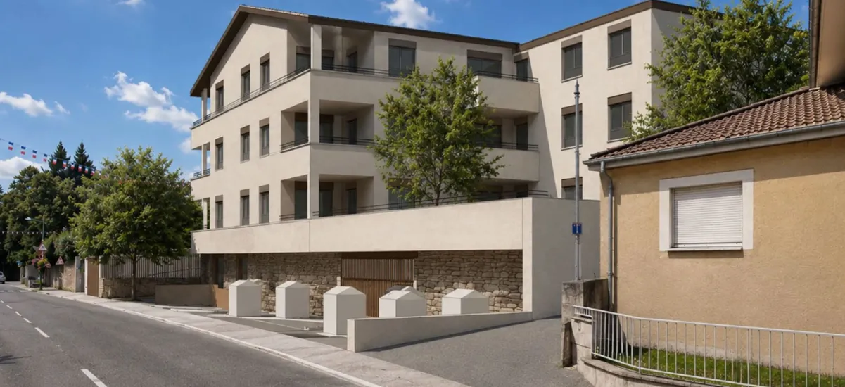 La Verpillière à 5 minutes à pied de la gare