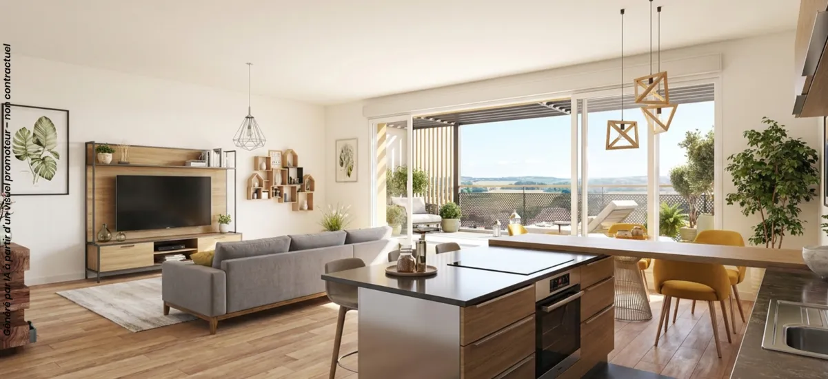 Le Mans quartier  Pin - Vert Galant, proche commerces