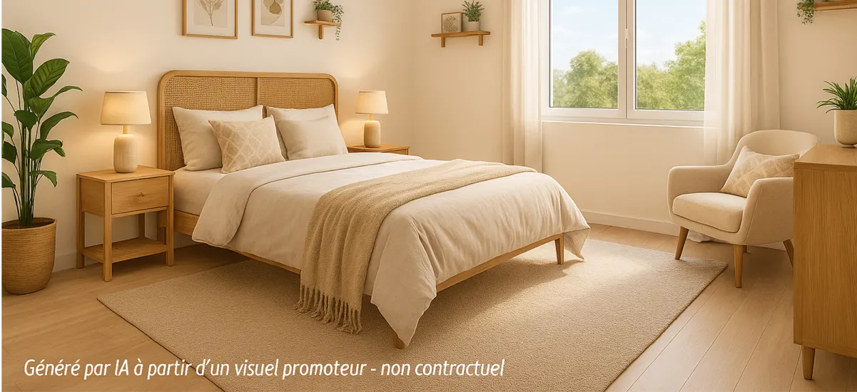 Le Rheu quartier résidentiel en plein cœur de ville