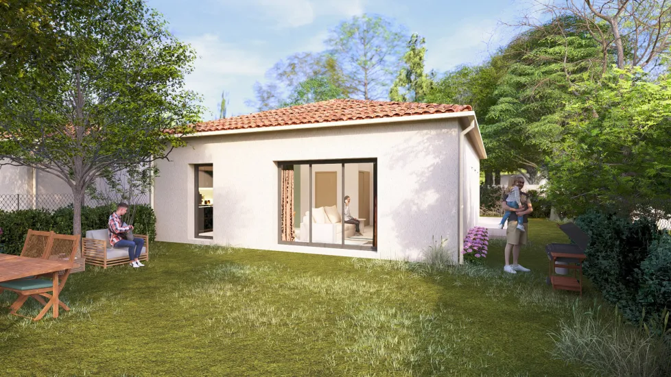 Le Taillan-Médoc maisons au coeur de la nature