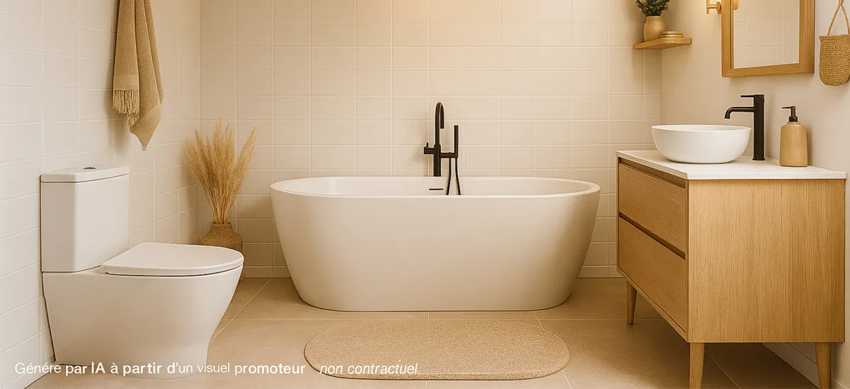 Le Tréport cœur de ville face au bassin du Port de Plaisance