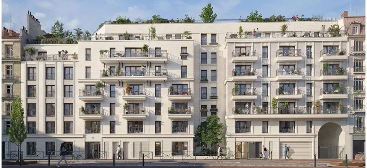 Levallois-Perret à 3 minutes à pied du métro ligne 3