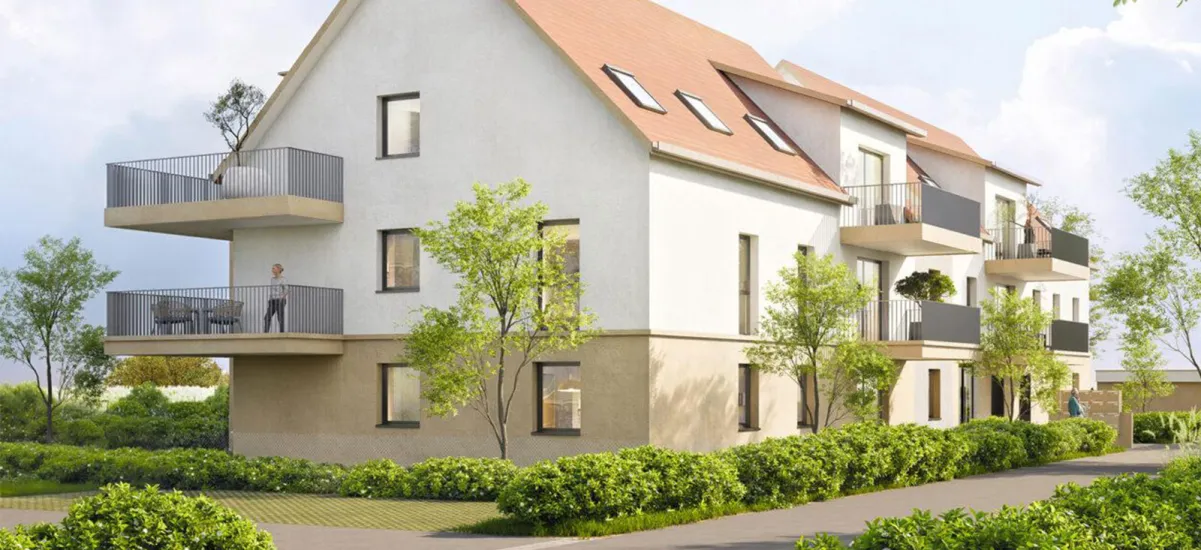 Lipsheim au cœur d’un cadre verdoyant avec des vues dégagées