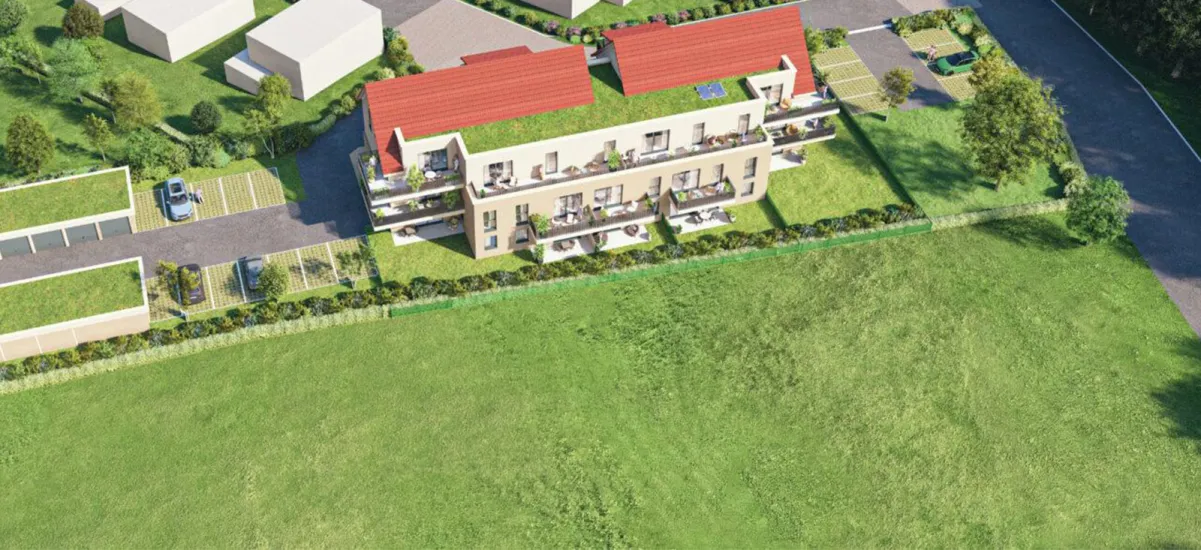 Lipsheim au cœur d’un cadre verdoyant avec des vues dégagées