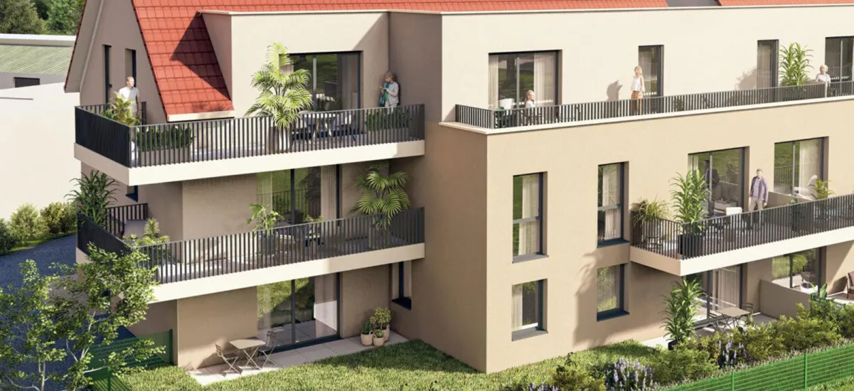 Lipsheim au cœur d’un cadre verdoyant avec des vues dégagées