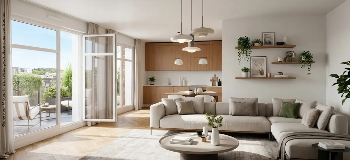 Lyon 7e à 20 min à pied de la gare Jean Macé