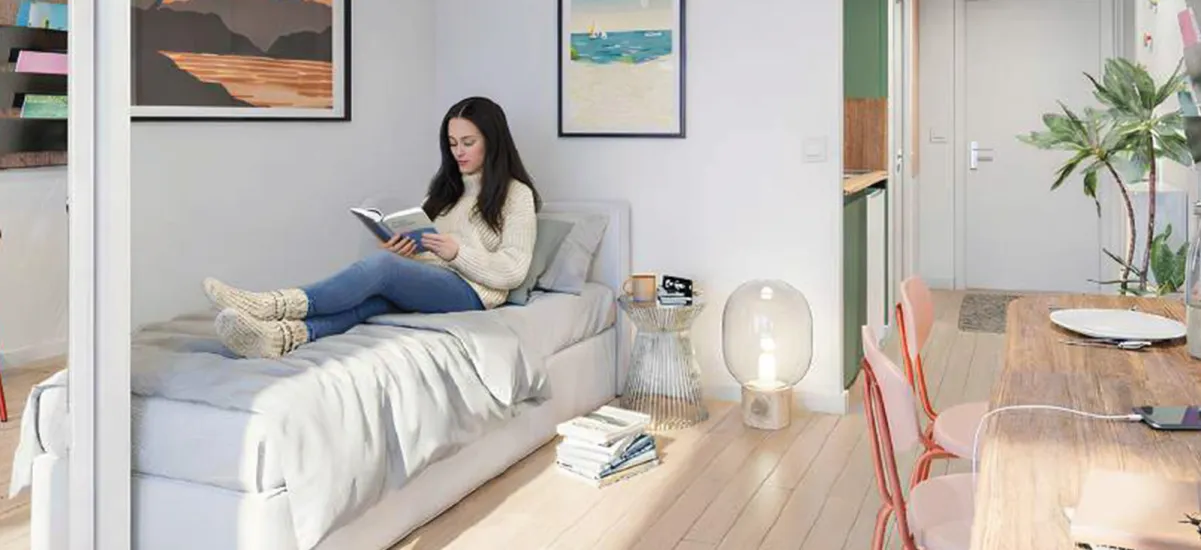 Lyon 8ème résidence étudiante à 15 min à pied du métro B