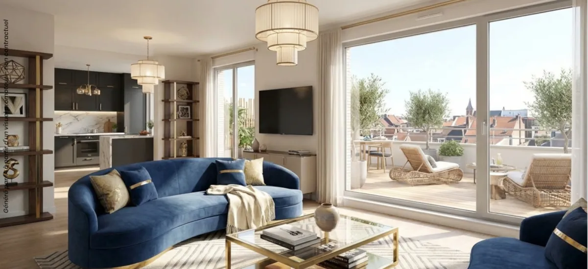 Marcq-en-Baroeul centre-ville proche canal