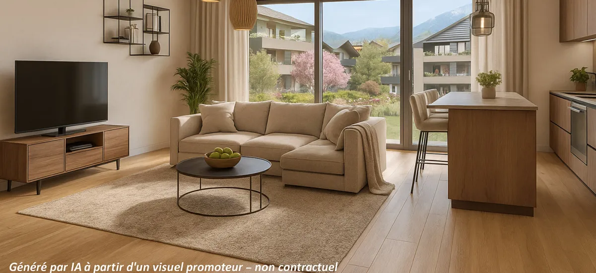 Marignier proche de la vallée de l’Arve