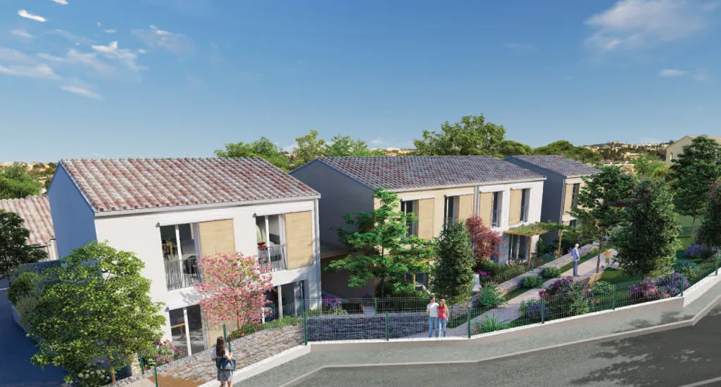 Marseille 13 maisons neuves secteur Château-Gombert