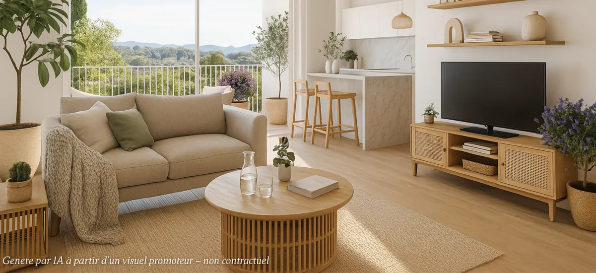 Marseille 13ème secteur résidentiel à 2 min à pied du métro 1