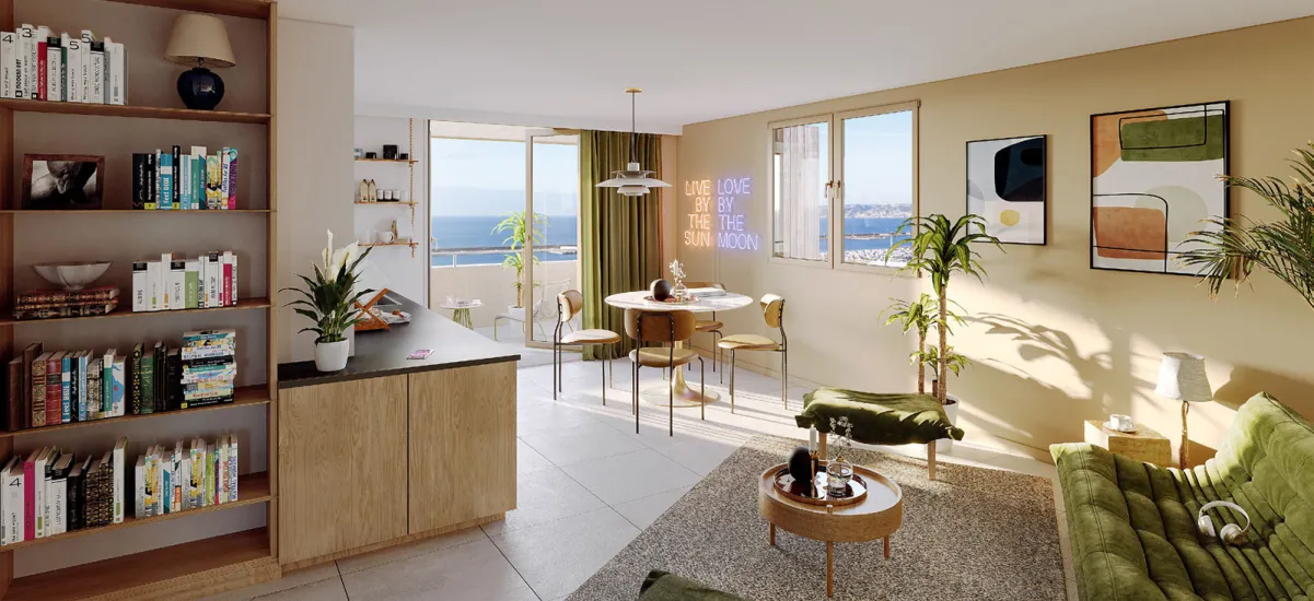 Marseille 15 écoquartier Les Fabriques proche métro 2