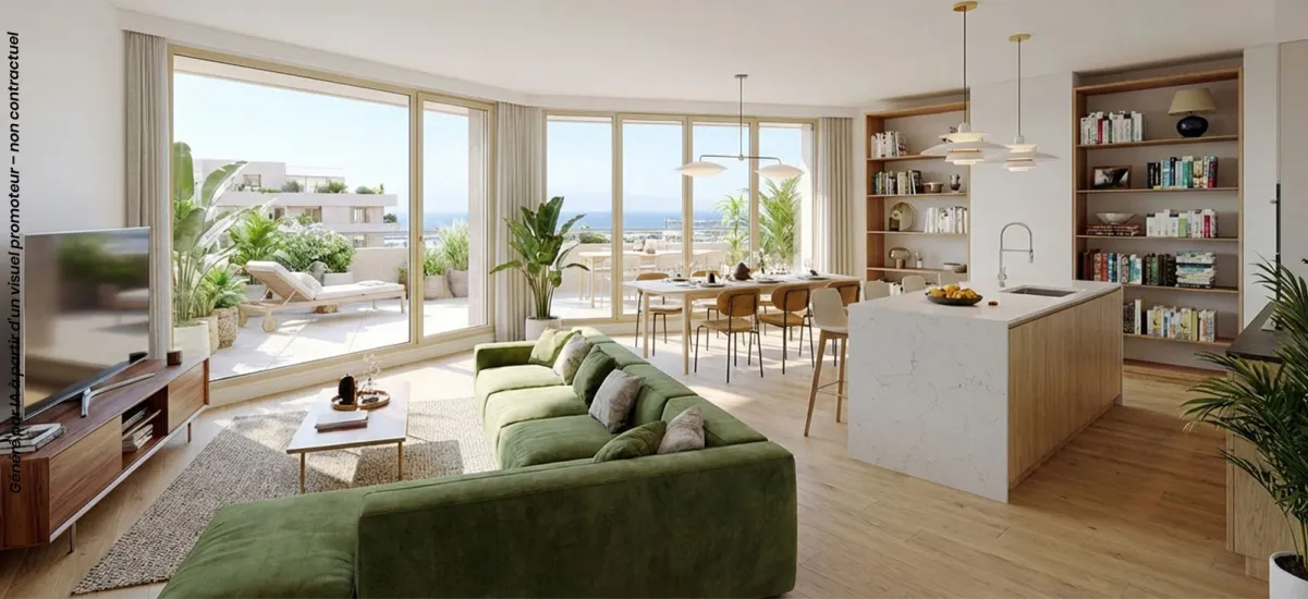 Marseille 15 écoquartier Les Fabriques proche métro 2