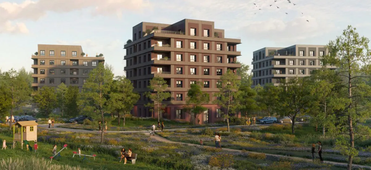 Massy quartier Canopée au cœur du Parc de Vilgénis