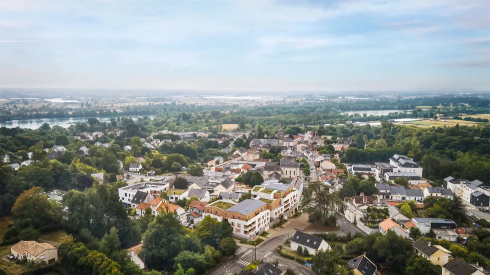 Mauves-sur-Loire en plein coeur de bourg