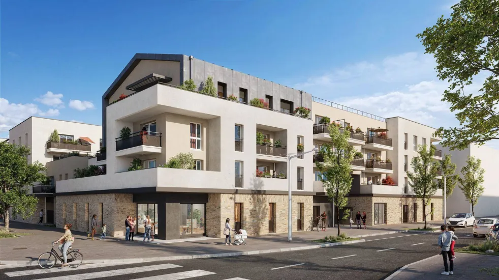 Melun écoquartier Woodi à 4 min à pied du TZen 2