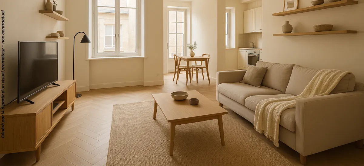 Melun réhabilitation proche des Quais de Seine