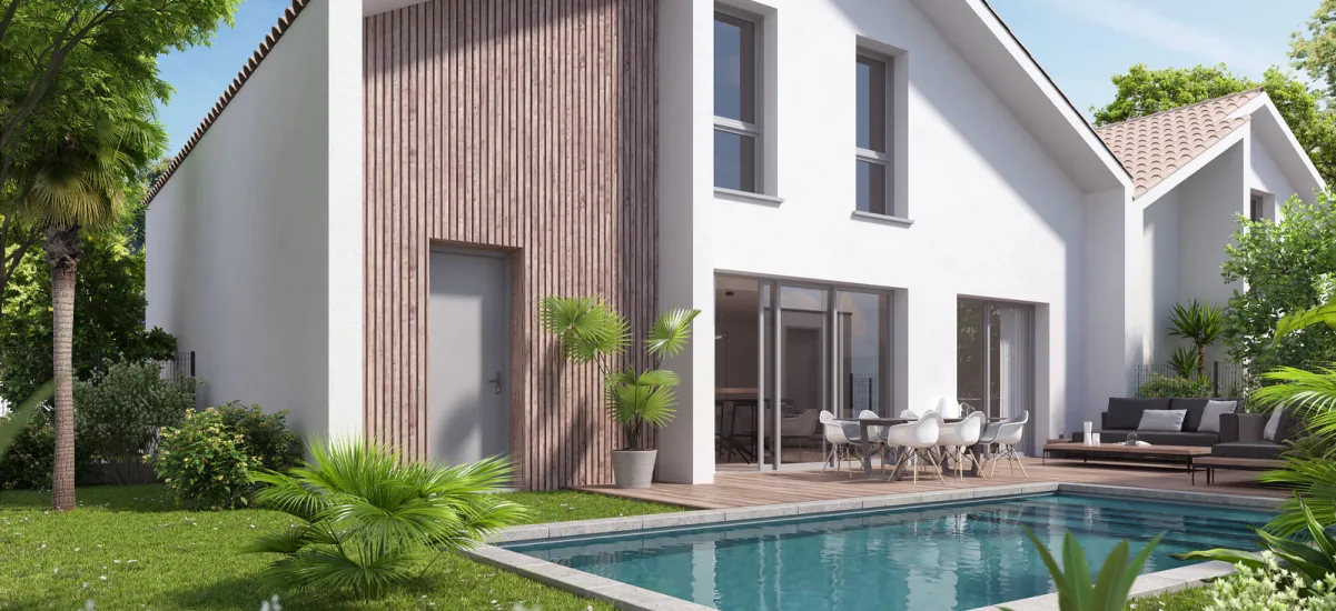 Mérignac : maison d’architecte à 5 min en voiture de la gare