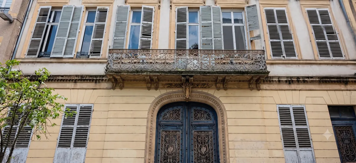 Metz réhabilitation de charme dans le quartier prisé des îles
