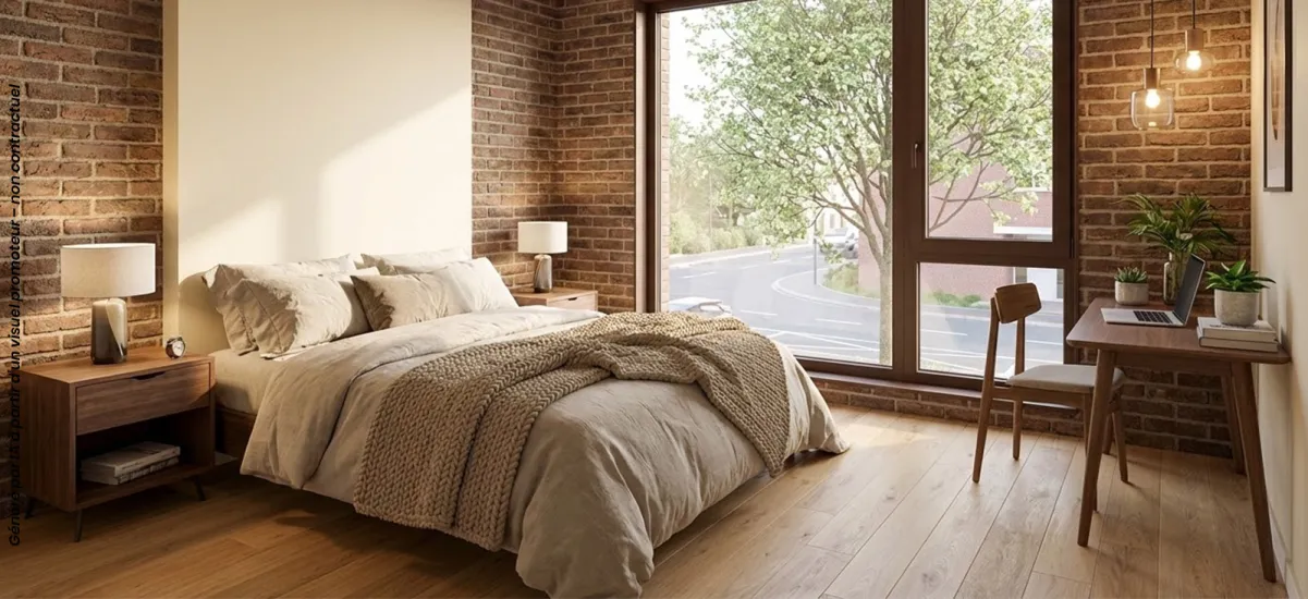 Mons-en-Barœœul à 5 min à pied de Lille