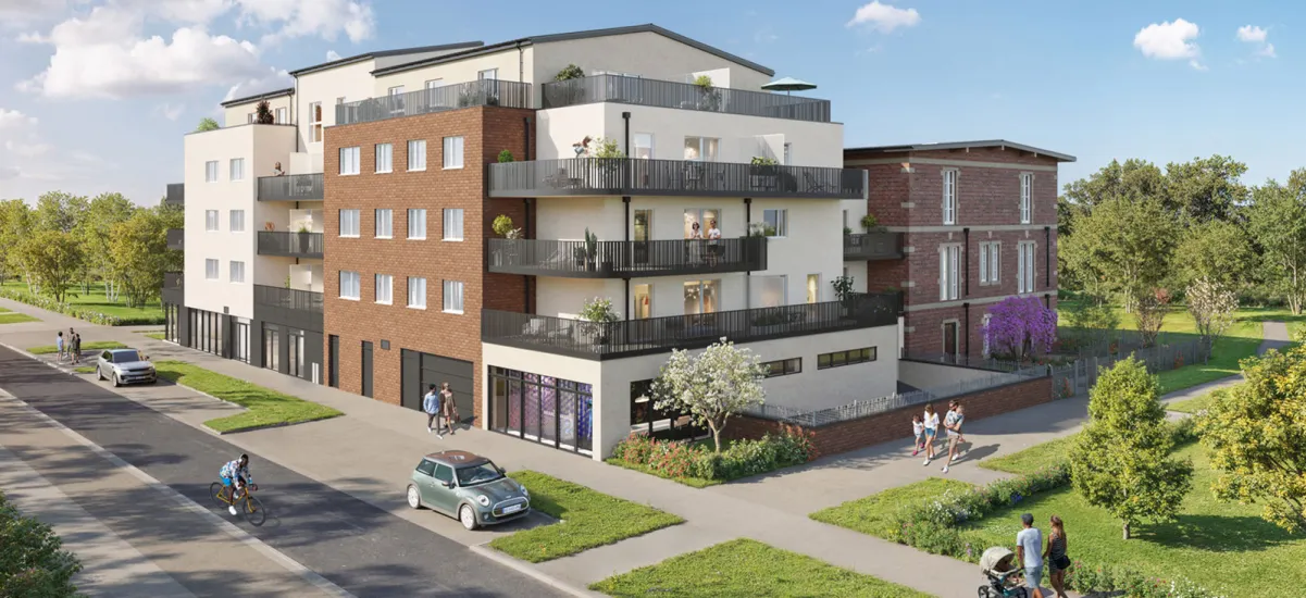 Montigny-lès-Metz écoquartier Lizé à 16 min en voiture de Metz