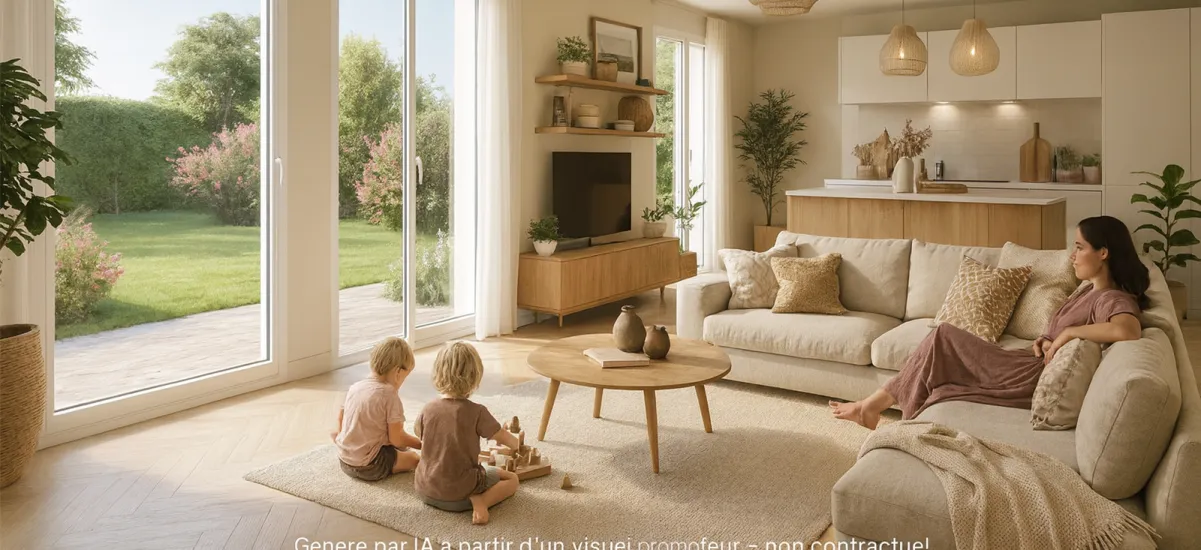 Montivilliers quartier résidentiel à 5 min en voiture de la gare