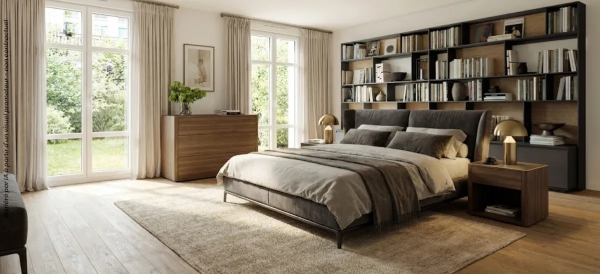 Montlhéry à 400 m de la forêt domaniale de Sénart