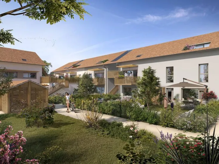 Montlouis-sur-Loire nouveau quartier à 15 min de Tours centre