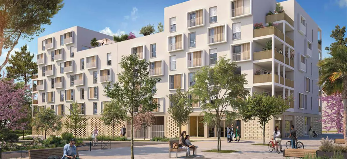 Montpellier ecoquartier restanque proche plage