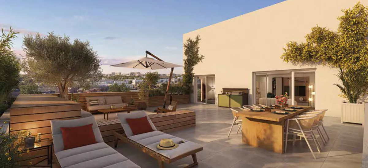 Montpellier ecoquartier restanque proche plage