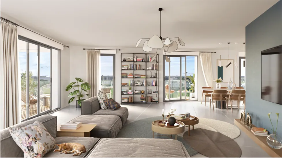 Montpellier proche lignes tramway et bus