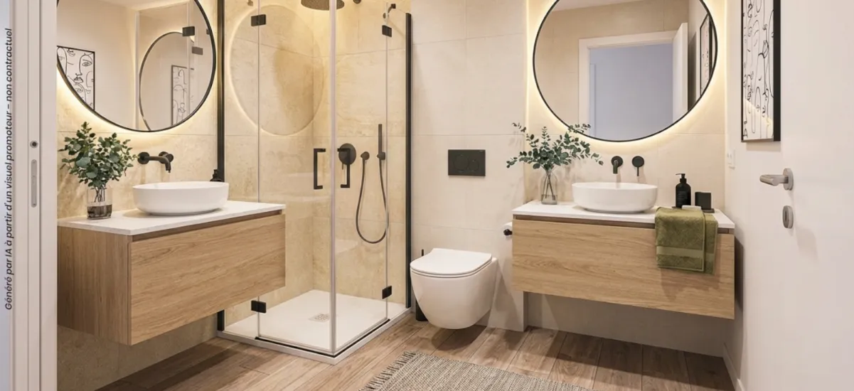 Montpellier proche Peyrou-Tribunal