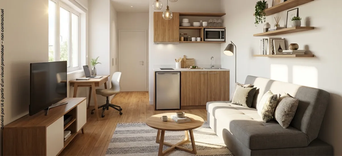 Montpellier résidence étudiante à 5 min du tramway à pied