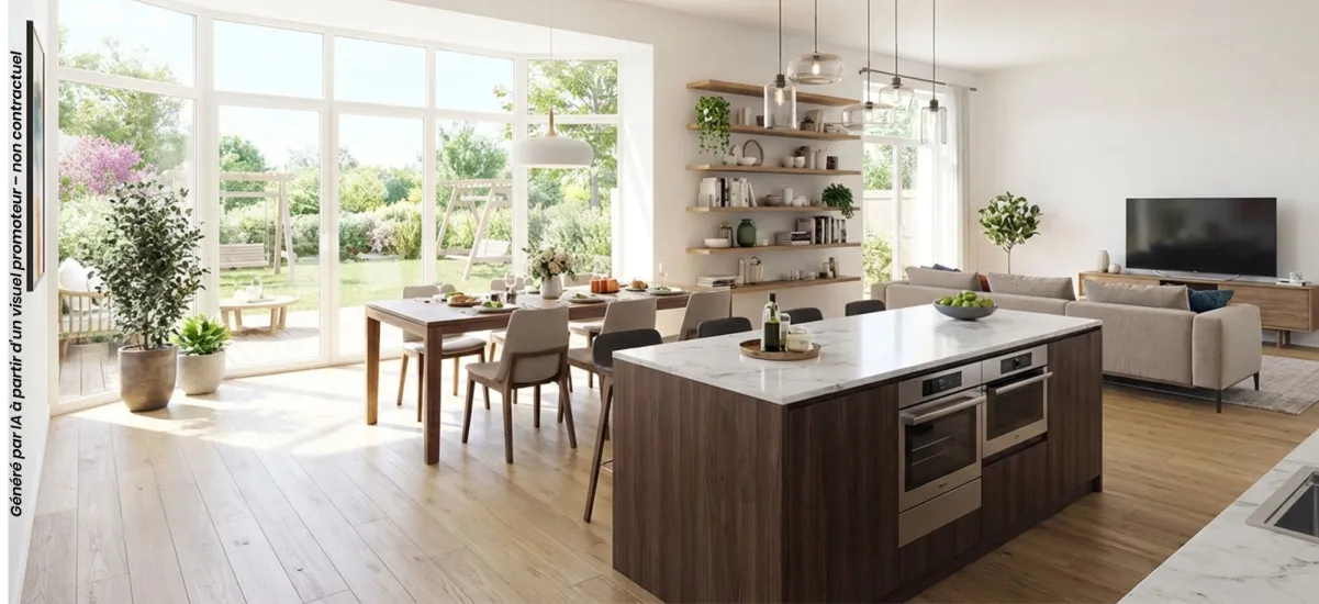 Montreuil-Juigné maison neuve à 20 min en voiture d’Angers