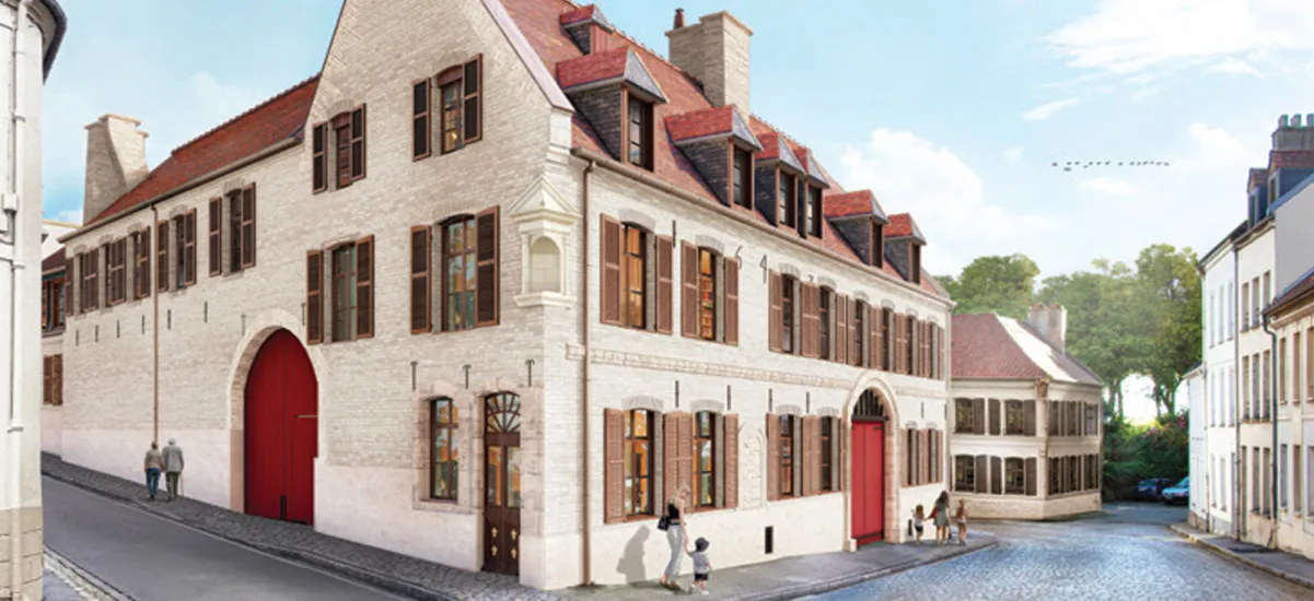 Montreuil-sur-Mer réhabilitation à 30 mètres des remparts