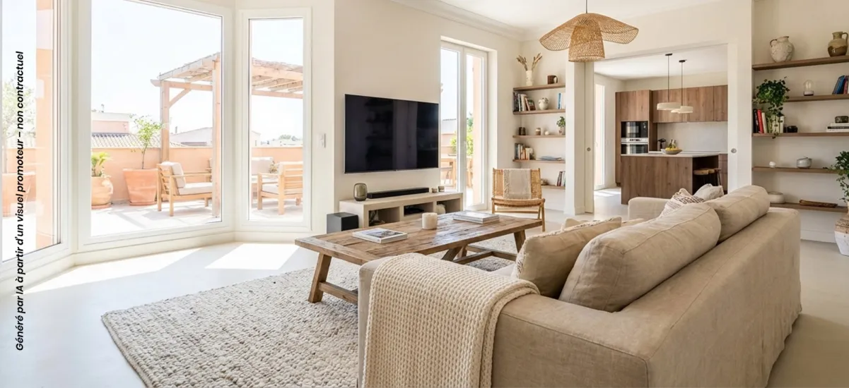 Montussan entre vignes et forêts proche de Bordeaux