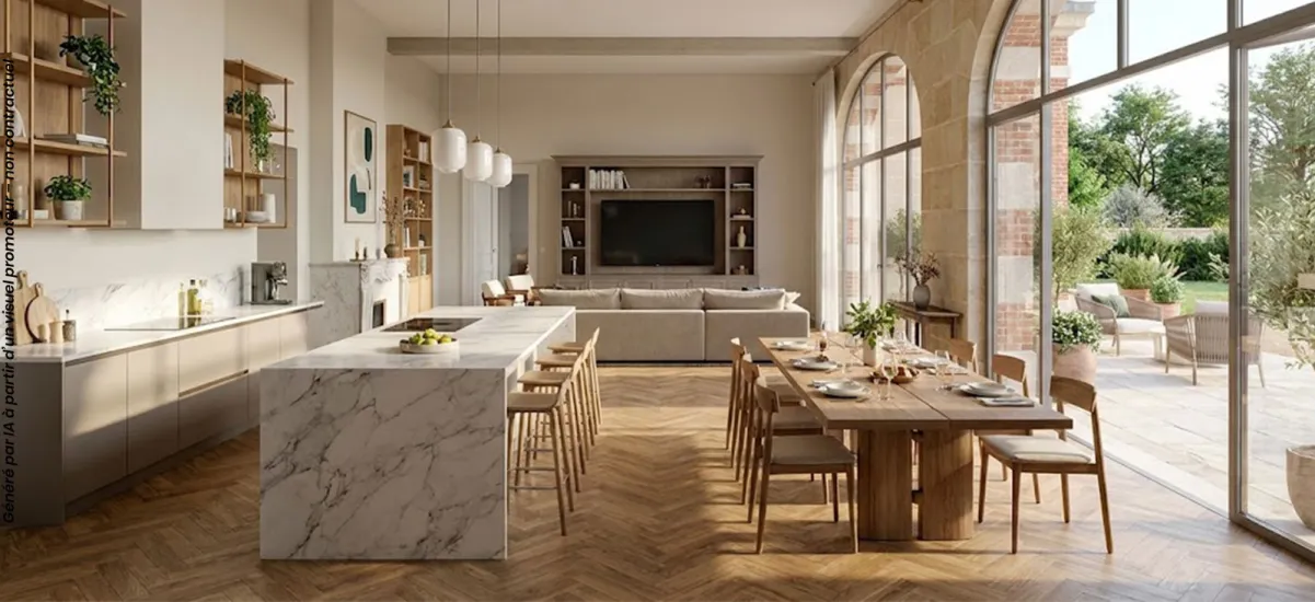 Mordelles réhabilitation Château Toulouse-Lautrec