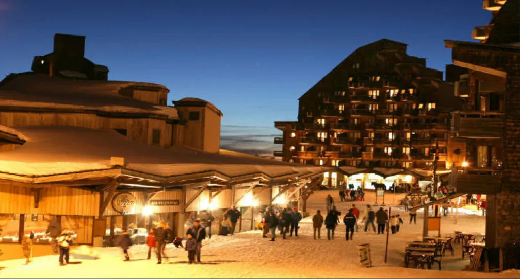 Morzine en plein coeur de la station de ski Avoriaz