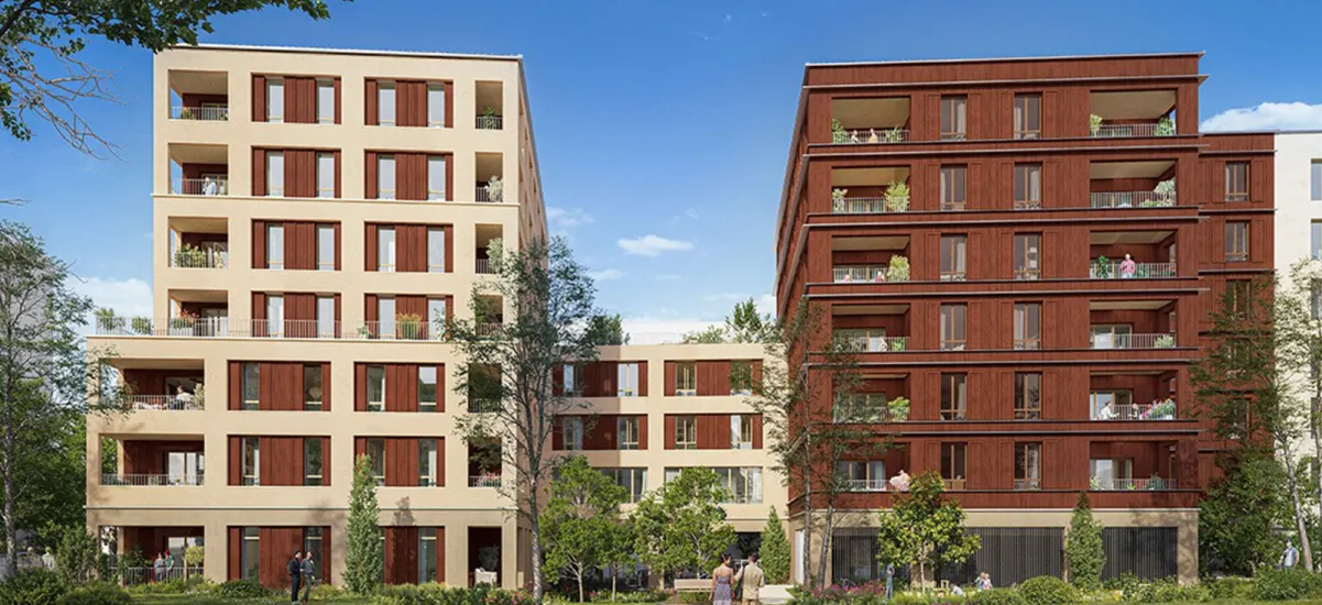 Nantes écoquartier de la Caserne Mellinet