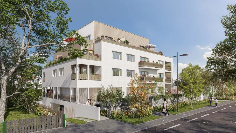 Nantes quartier Bords de Sèvre à 10 min à pied des Roches Vertes