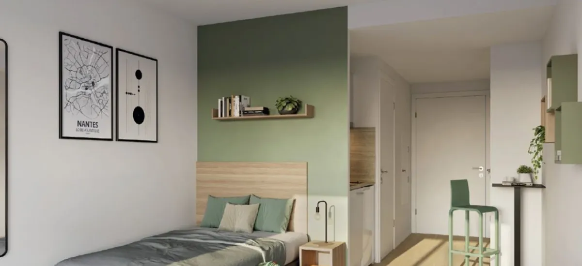 Nantes résidence étudiante au cœur quartier d'EuroNantes