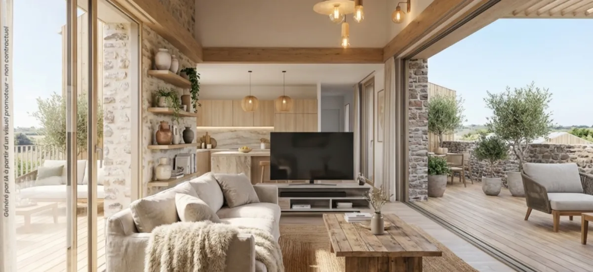 Nantes secteur Doulon proche tramway