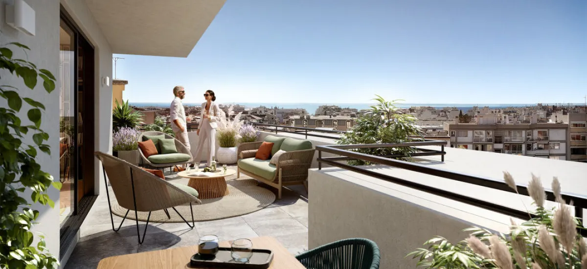 Nice au cœur du quartier des Fleurs, à 14 min à pied de la plage