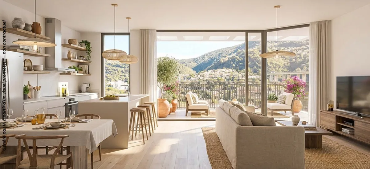 Nice aux bords des rives du Paillon