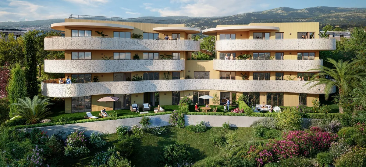 Nice résidence intimiste située au cœur du quartier Cimiez.